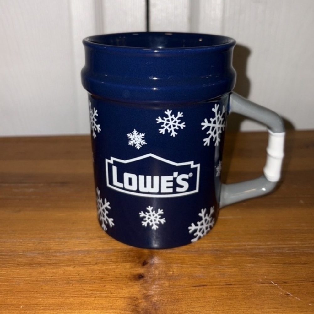 Lowe’s Limited Edition Blue Snowflake Mug